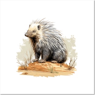 Porcupine Posters and Art